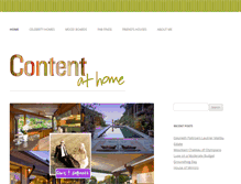 Tablet Screenshot of contentathome.com